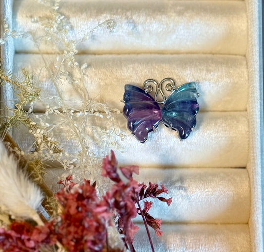 Blue Sacred Flutter Butterfly 🦋 Ring
