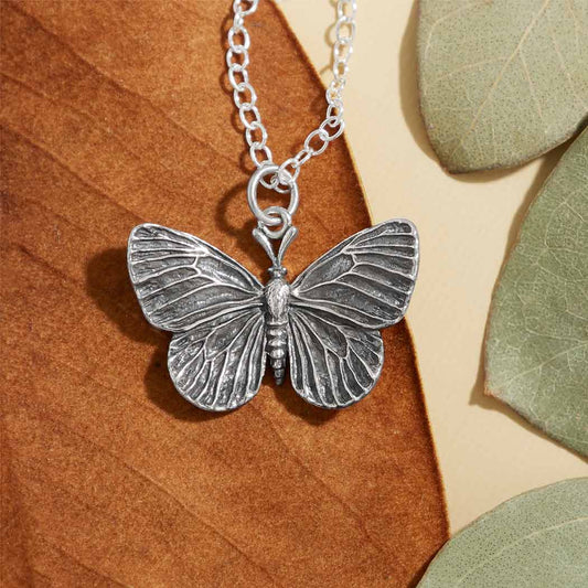 🦋 Silver Butterfly Necklace