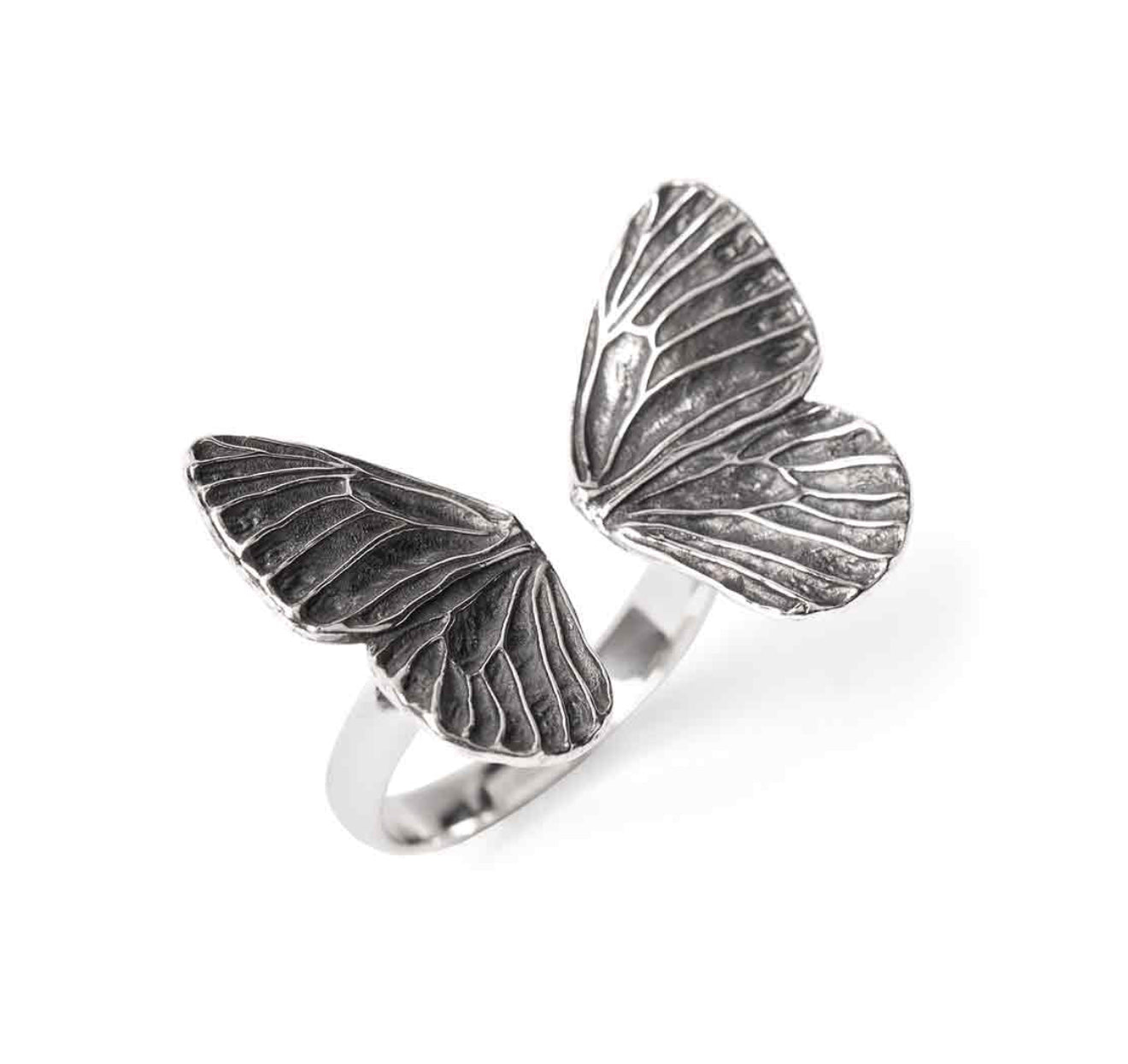🦋 Silver Butterfly Ring