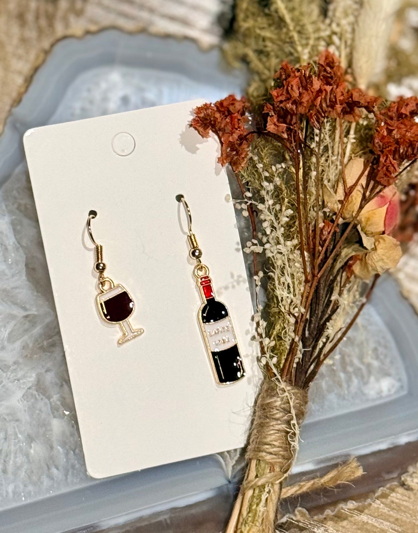Wine Lover Fashion Earrings