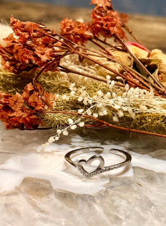 Sterling Silver Heart Ring