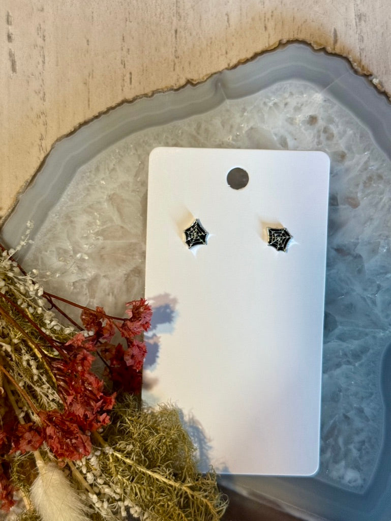 🎃 Spooky Chic Stud Earrings 🦇