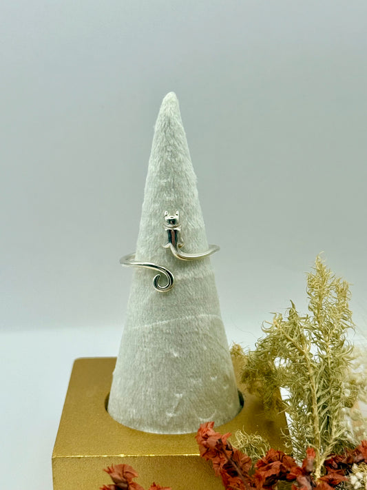 🤍 Sterling Silver Kitty Cat 🐈