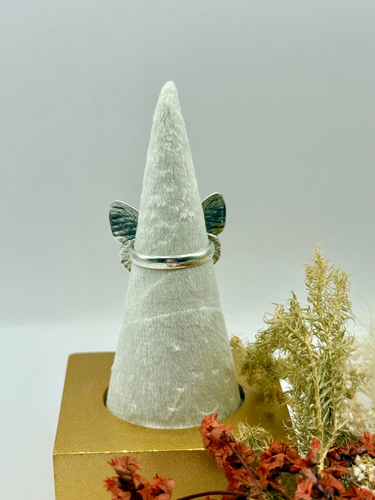 🦋 Silver Butterfly Ring