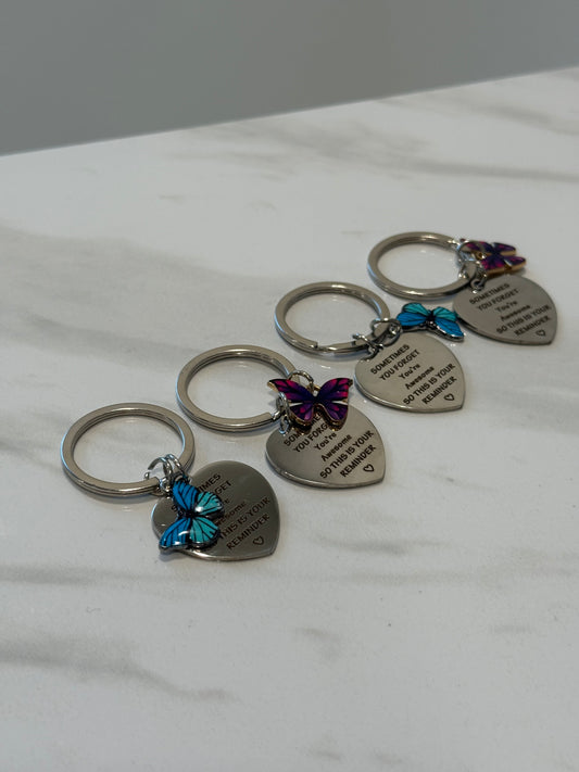 Butterfly Keychain