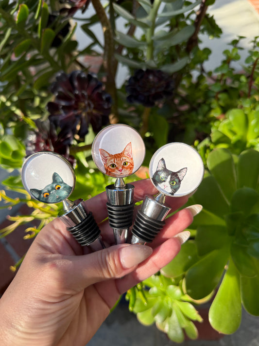 🐱 Kitty Cat Wine Stoppers 🍷
