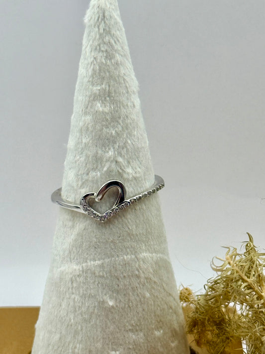 Sterling Silver Heart Ring