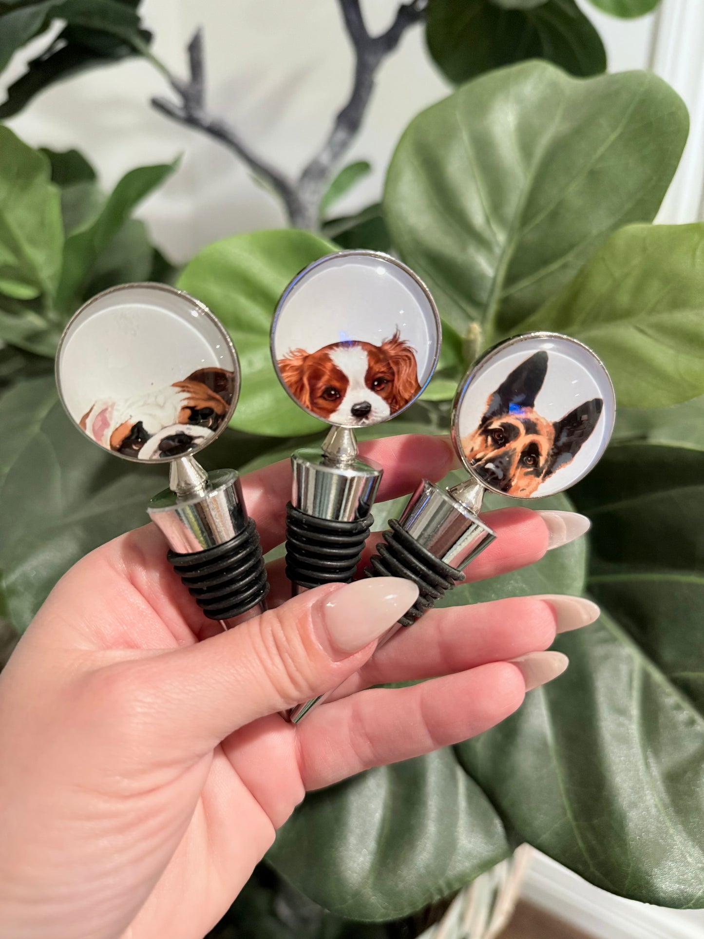 🐶 Puppy Dog Wine Stoppers 🍷