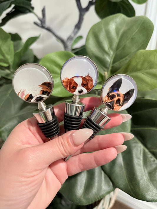 🐶 Puppy Dog Wine Stoppers 🍷