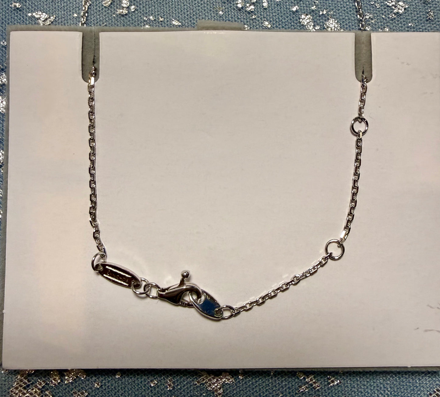 18” Sterling Silver adjustable chain