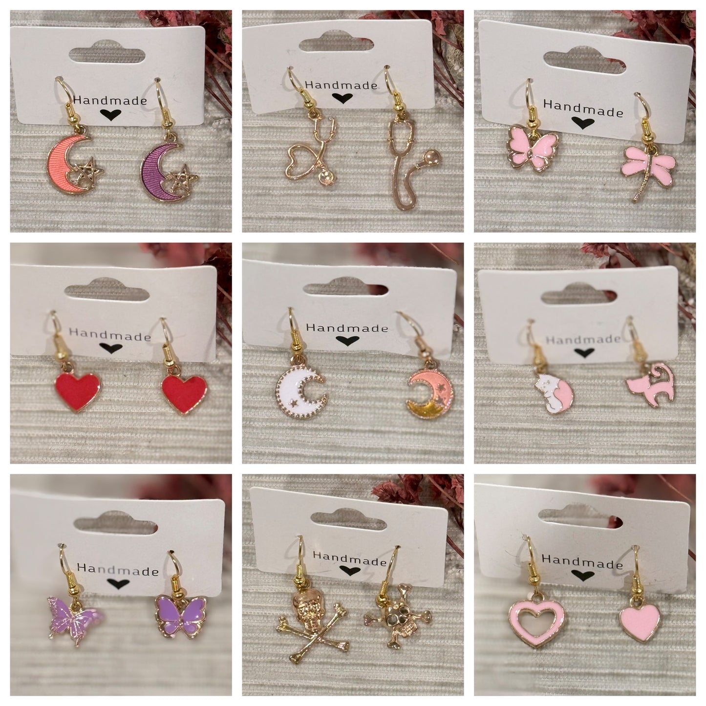 ✨ Handmade Fashion Earrings