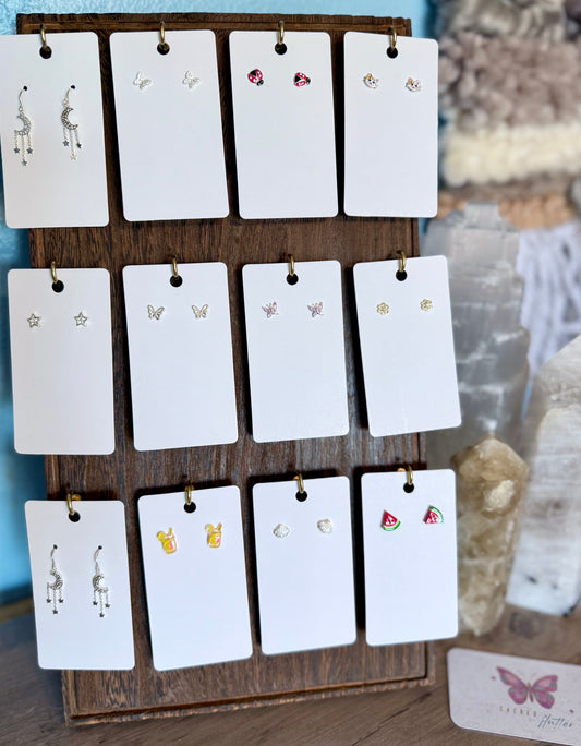 ✨ Timeless Sterling Silver Stud Earrings ✨