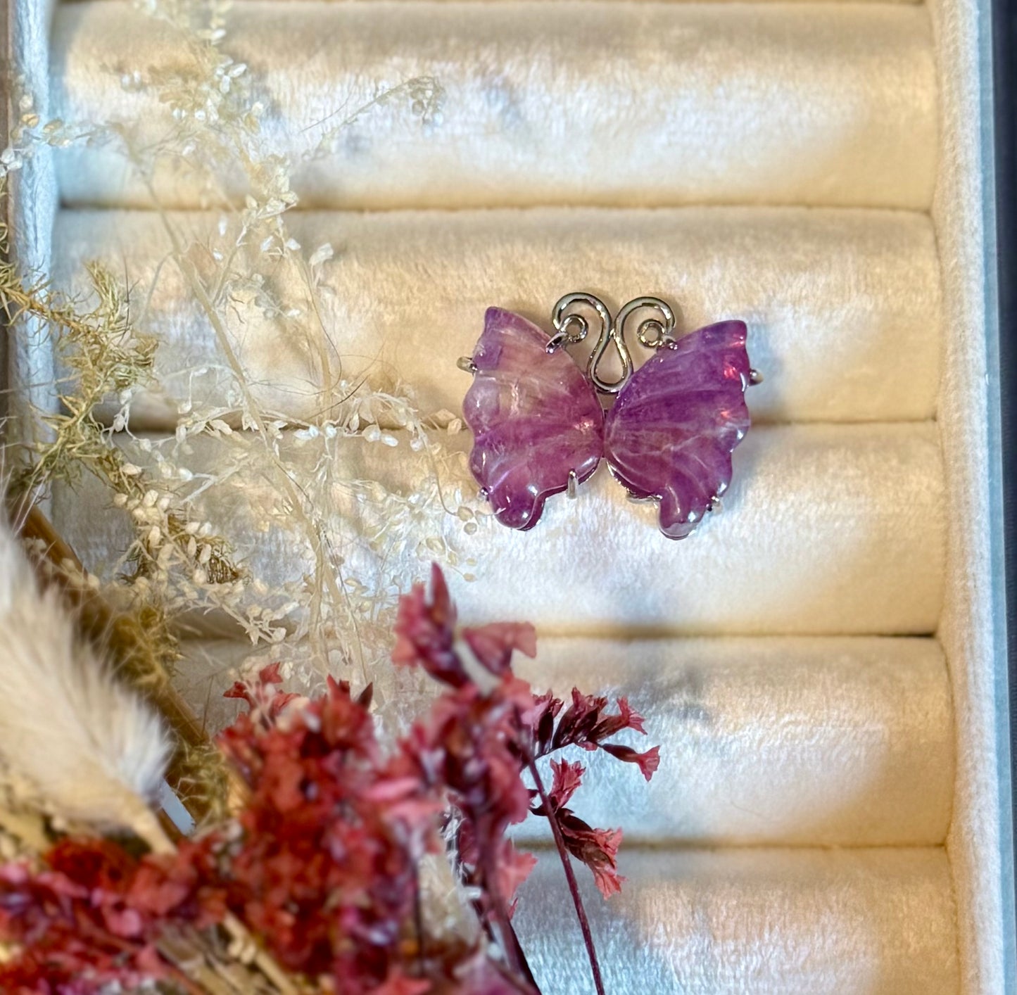 Pink Sacred Flutter Butterfly 🦋 Ring