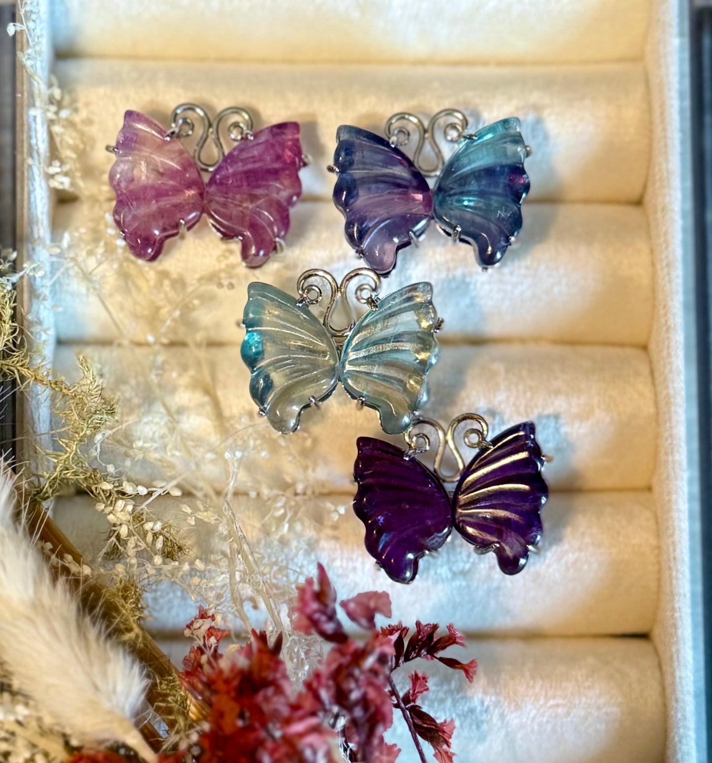 Blue Sacred Flutter Butterfly 🦋 Ring