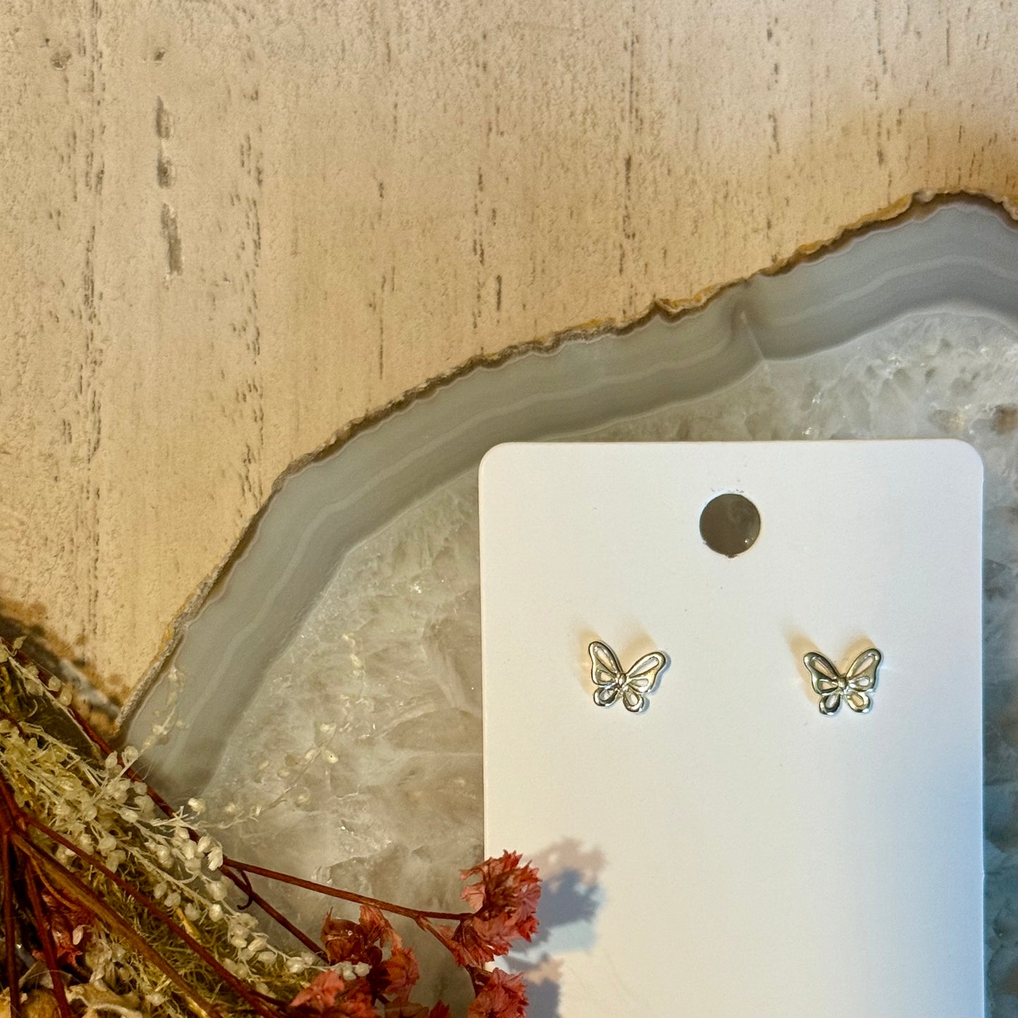 ✨ Timeless Sterling Silver Stud Earrings ✨