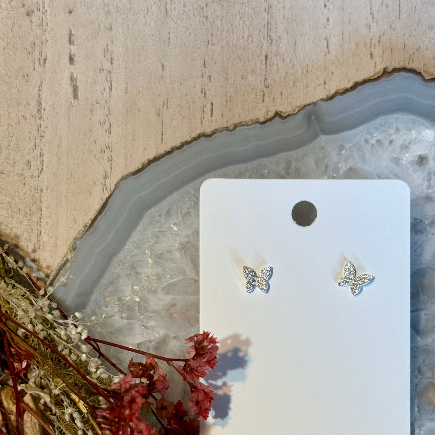 ✨ Timeless Sterling Silver Stud Earrings ✨