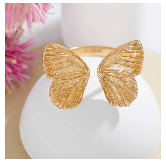 🦋 Bronze Fashion Butterfly Ring
