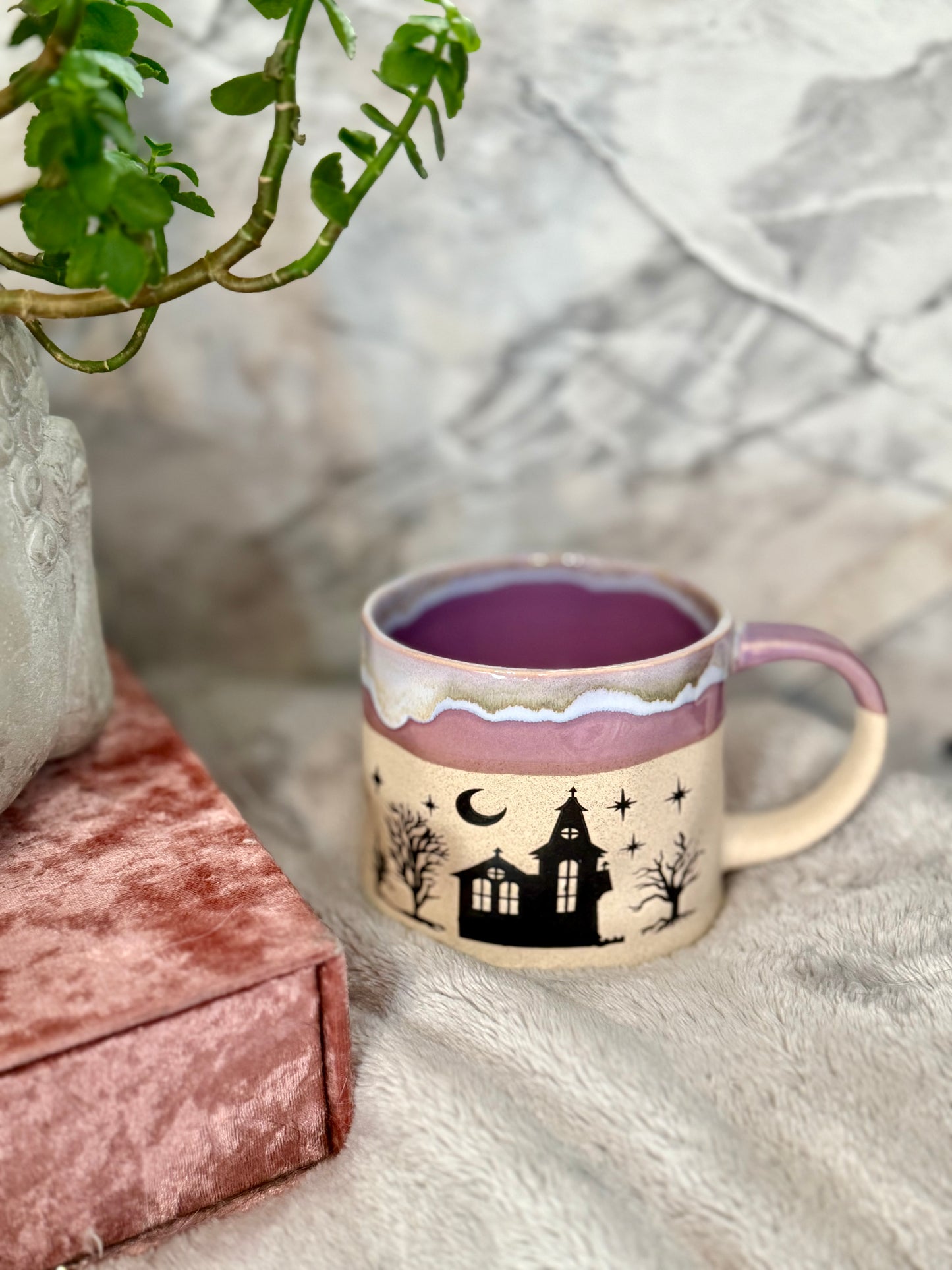 Haunted House Ceramic Mug