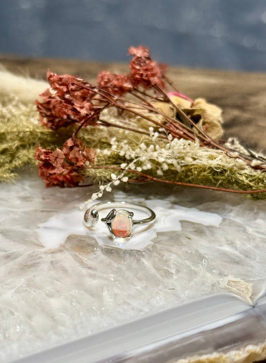 Sterling Silver Zircon Gemstone Ring