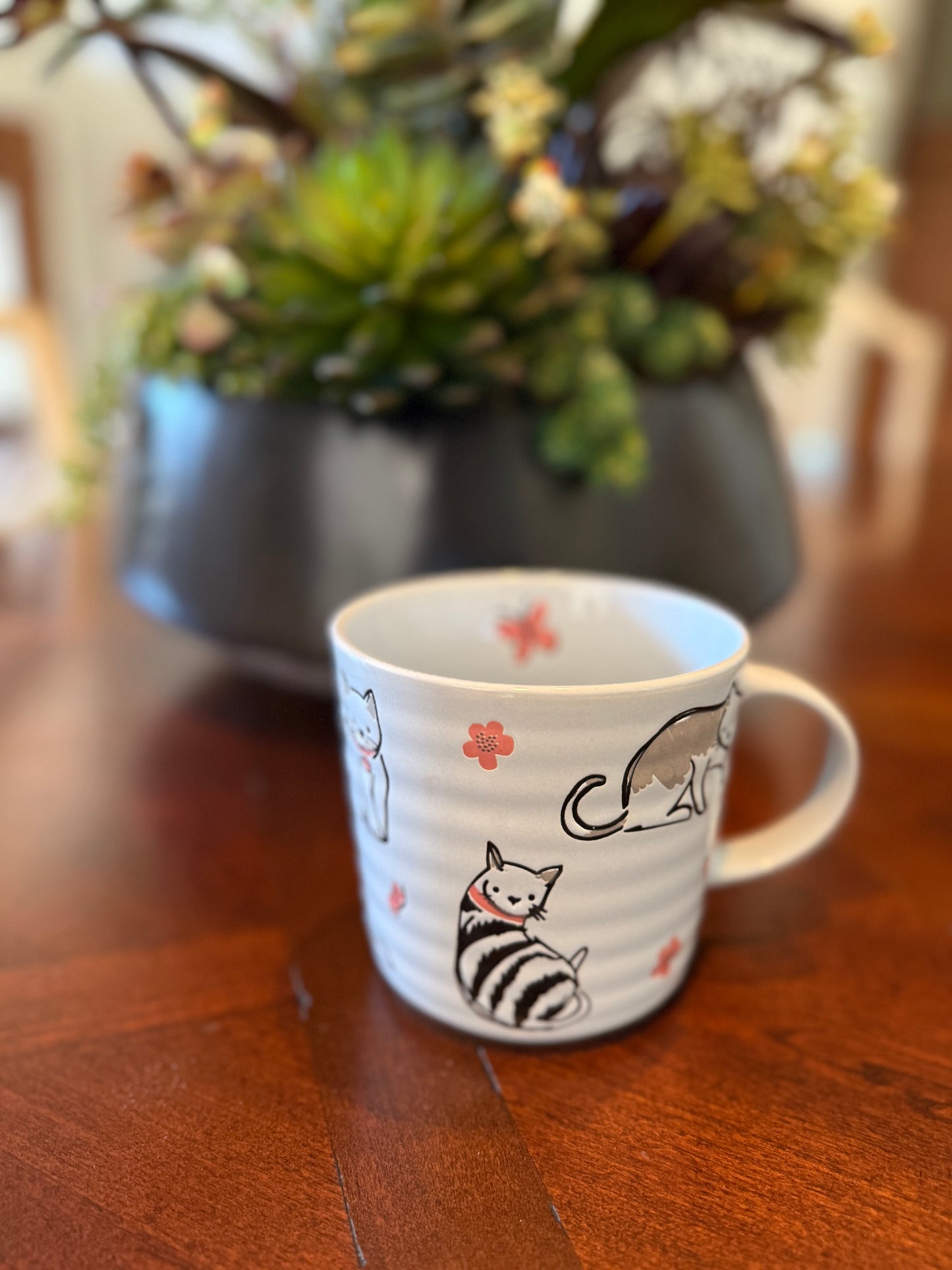 Butterflies + Kitty Cats Coffee Mug