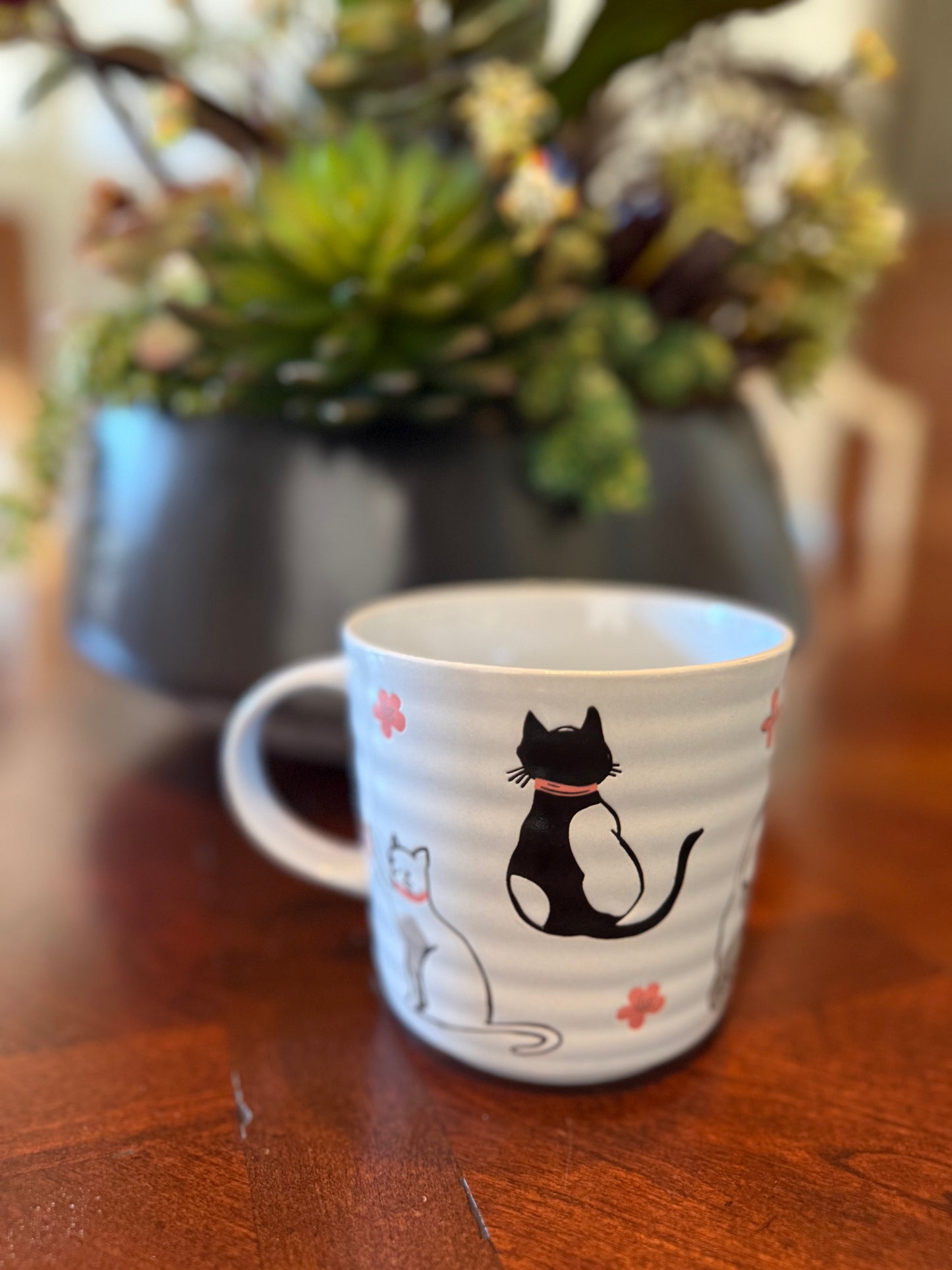 Butterflies + Kitty Cats Coffee Mug